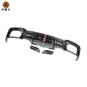 NUOVO Diffusore Posteriore in Fibra di Carbonio Stile AE con Luce LED per Audi <span class=keywords><strong>A5</strong></span> S5 B9.5 <span class=keywords><strong>Sportback</strong></span>/Coupé - Product Image 4