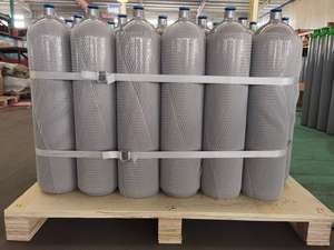 Ağır Metal depolama gaz şişeleri güvenlik kafesi OEM gaz silindirleri TPED silindir 8L ISO silindir - Product Image 4