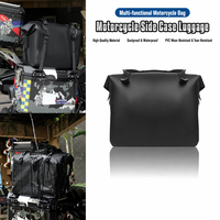 Sac de doublure imperméable pour coffre de vélo 30L, sac intérieur polyvalent en PVC résistant à l'usure avec fermeture à enroulement pour le rangement en voyage