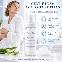 Mousse Intime pH Équilibré Sans Parfum pour Peaux Sensibles, Nettoyant Intime Vulvaire, Marque Privée OEM ODM