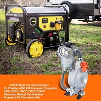 WOTIAN GX160 GX200 Çift Yakıtlı Karbüratör, Predator Jeneratörler 5.5hp 6.5HP 208cc/212cc Motorlar 3kw-4kw 170F Su Soğutmalı için