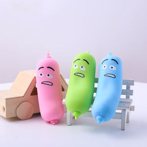 12 pièces/boîte Fidget Cubes <span class=keywords><strong>sable</strong></span> rempli saucisse tirer extensible sensoriel soulagement du Stress jouets pour pour le TDAH besoins spéciaux apaisant - Product Image 2