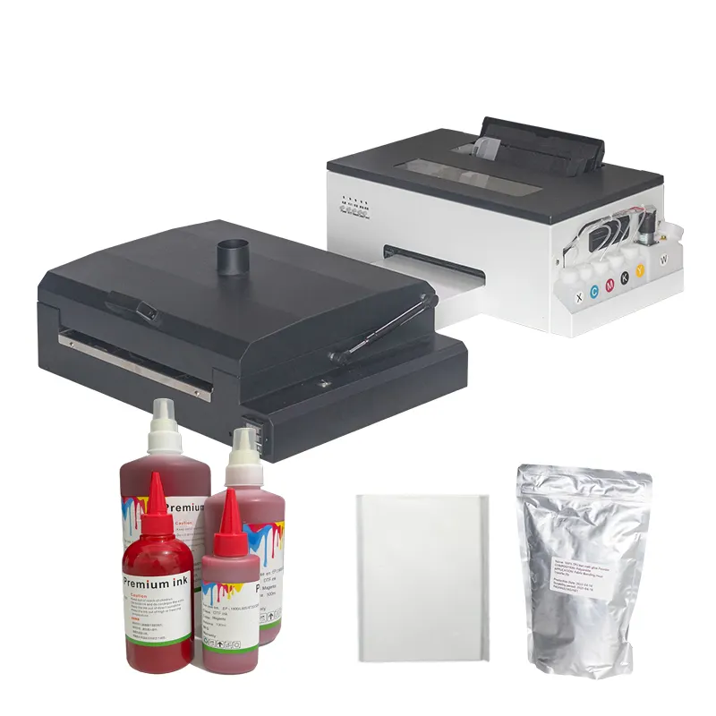 Textile white Printing DTF printer ink film pet a3 dtf ink for epson L1800 1390 4720 3200 DX5 DX6 - 200ml 500ml 1000ml