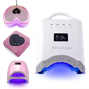 Lampe à ongles UV LED sans fil rechargeable 78W avec kit de perceuse à ongles pour manucure - Product Image 6