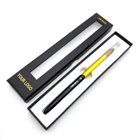 Fourniture d'ongles professionnelle 14 16 18 Kolinsky acrylique brosse à ongles moelleux Sable cheveux Nail Art outils trempage PowderLiner brosses