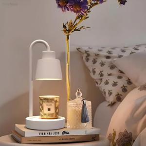 Retro Electric Mini Candle Warmer Lamp Stepless Dimming Romantic Home Decor Metal Wax Warmer Lamp for Scented Jar Candles - Product Image 6