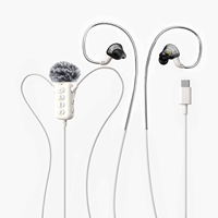 Écouteurs supra-auriculaires YX96 avec carte son, 6 effets, changeur de voix, filaires USB-C, ANC, pour diffusion en direct et karaoké (compatible Bluetooth 5.0)