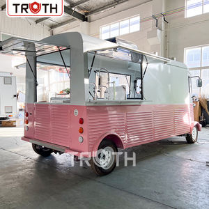 트루스 트레일러 완비된 푸드 트레일러 미국 피자 핫도그 푸드 카트 케밥 카라반 키친 이동식 전기 푸드 트럭 - Product Image 4