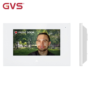 Vidéophone GVS de haute qualité, <span class=keywords><strong>interphone</strong></span> vidéo 2 fils, station intérieure avec écran tactile pour la vente en gros - Product Image 2