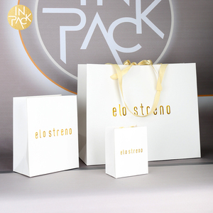 Trong Gói Bán Buôn Biểu Tượng Tùy Chỉnh Dập Nổi Túi Quà Tặng Số Lượng Lớn Bán Lẻ Cửa Hàng Bao Bì Mua Sắm Túi Giấy - Product Image 2