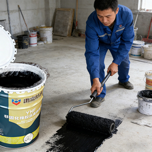 Non Curing Rubberized Asphalt Eco-Friendly Modern Waterproof Coating Cold Applied for Roof Basement Walls Elastic Sealant - Product Image 4