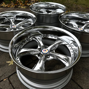ล้อฟอร์จ YRO แบบสองชิ้น ขอบเว้าลึก ชุบโครเมียม ขนาด 17-24 นิ้ว 5x112 5x114.3 5x120 สำหรับ BMW ซีรีส์ 3 5 7 และ Audi A4 A6 - Product Image 5