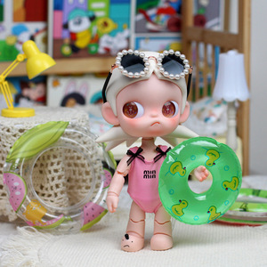 Zsiga 20Cm Doll Clothes <b>Bikini</b> Swimsuit Inflatable Float <b>Set</b> For Doll Fashion Toy Outfit - Product Image 1