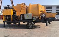 Pompe à béton diesel à lubrification automatique prolongeant la durée de vie