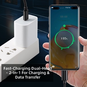 Câble de charge rapide <span class=keywords><strong>USB</strong></span>-C vers <span class=keywords><strong>USB</strong></span>-C 60W en nylon tressé pour <span class=keywords><strong>iPhone</strong></span> 16, 16 Pro Max, 15, 15 Pro – Vente en gros - Product Image 6