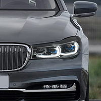 Luz Delantera para Auto KGKB para BMW Serie 7 G11 G12 2016-2019, Conjunto de Faros Delanteros con Lente de Proyector LED, Accesorios Plug and Play