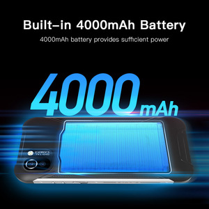 Uniwa W555 <span class=keywords><strong>Android</strong></span> 12 điện thoại thông minh <span class=keywords><strong>6</strong></span> <span class=keywords><strong>inch</strong></span> không thấm nước Màn hình cảm ứng 32GB 4G LTE Đen gồ ghề PDAs điện thoại di động Octa core CPU pháp - Product Image 5