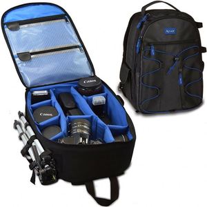 Sac à dos pour appareil photo certifié BSCI, sacoche étanche grande capacité avec compartiment pour ordinateur portable 15,4 pouces et housse de pluie pour - Product Image 2