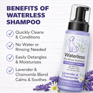 Champú para Perros sin Agua de Marca Privada OEM, Champú para Mascotas sin Enjuague con Lavanda y Manzanilla |   Cuidado y Aseo Canino - Product Image 3