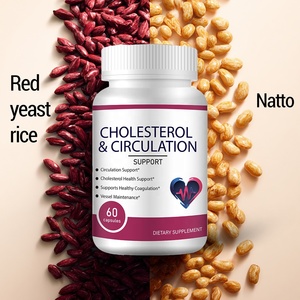 Suplemento sanitario OEM con extracto de <span class=keywords><strong>arroz</strong></span> de levadura roja CoQ10 Natto <span class=keywords><strong>en</strong></span> cápsulas para <span class=keywords><strong>colesterol</strong></span> y circulación - Product Image 3