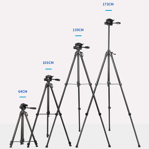 Bộ chân máy quay phim chuyên nghiệp 173CM Q1730 với đầu xoay trượt mượt, tay cầm điều chỉnh được và túi đựng chắc chắn - Product Image 6