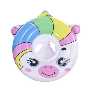Novelty Swimming <b>Ring</b> For Child Pvc Material 0.25mm <b>Thickness</b> Inflatable Float Pool Toy - Product Image 1