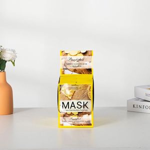 Organic Skin Care Turmeric Facial <b>Sheet</b> Mask Cosmetics OEM Private Label Beauty Anti Aging Anti Wrinkle Face Mask - Product Image 4