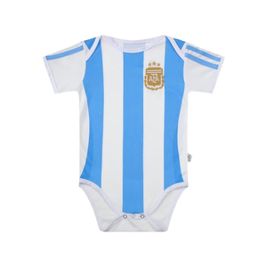 ชุดรอมเปอร์ฟุตบอลเด็กวัย 9 เดือน ถึง 12 เดือน เสื้อเด็กอ่อนคุณภาพดี สวมใส่สบาย ชุดฟุตบอลเด็กแบบซับลิเมชั่นสำหรับเด็กทารก - Product Image 3