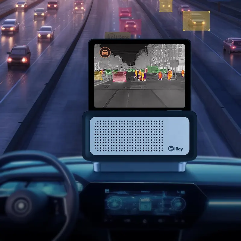 InfiRayNV2サーマルナイトビジョンカメラカーダッシュカムアンチカークラッシュサーマルビジョンカメラ