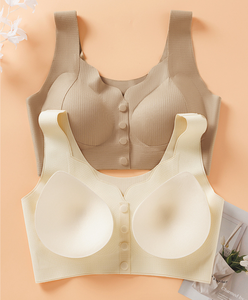 <span class=keywords><strong>Reggiseno</strong></span> Premaman per <span class=keywords><strong>Allattamento</strong></span> con Spalline Larghe, Senza Ferretto, Chiusura Frontale, in Nylon/Spandex Traspirante, con Apertura per l'<span class=keywords><strong>Allattamento</strong></span> - Product Image 3