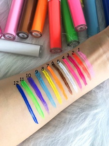 Vernis à lèvres personnalisé, étiquette privée, étanche, lumière UV, colorée, produit cosmétique, <span class=keywords><strong>eye</strong></span>-<span class=keywords><strong>Liner</strong></span> liquide, mat, nouveau - Product Image 3
