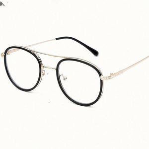 Lunettes de soleil vintage rétro tendance 2020, monture transparente surdimensionnée pour femmes, verres plats, UV400, lunettes de lecture rondes - Product Image 5
