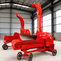 Machine industrielle de récolte de fourrage 9Z-10A, broyeur de paille de maïs et coupe-fourrage