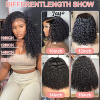 Perruque courte bob ondulée pré-coupée sans colle 13x4, perruque bouclée sans colle en cheveux humains, prête à porter, perruques frontales en dentelle pour femmes, pré-épilées