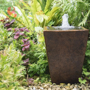 Rideau anti-pluie <span class=keywords><strong>surélevé</strong></span> en acier Corten, design métallique durable pour l'extérieur - Product Image 4