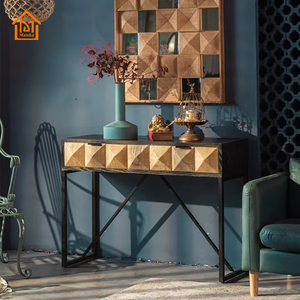 Công Nghiệp Phong Cách Đồ Nội Thất Nhà 9 Ngăn Kéo Lớn Không Gian Lưu Trữ Phòng Ăn Bên Tủ Bằng Gỗ Hàng Đầu Cổ Hành Lang Giao Diện Điều Khiển Bảng - Product Image 3