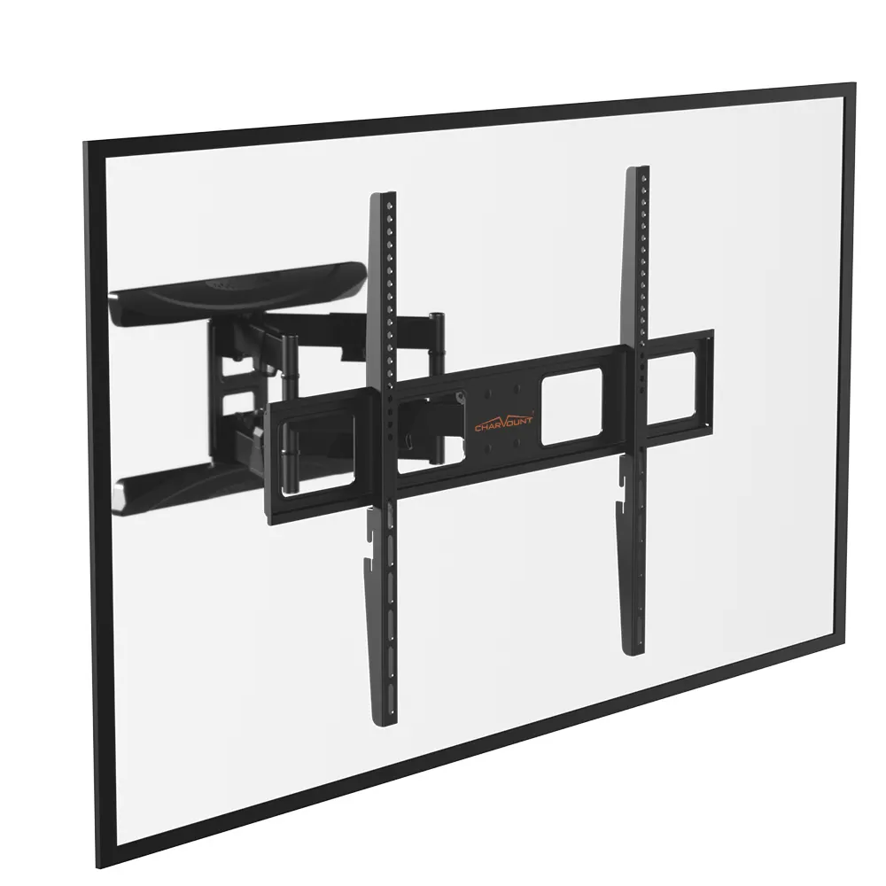 Charmount Max VESA 800*600mm Fit 42 ''-90'' TV Full Motion TV Monitor a parete staffa di montaggio Articulatiion Wide Tilt girevole TV Mount