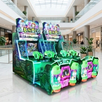 Service OEM d'usine : Équipement de divertissement intérieur, Machine de jeu d'arcade à monnayeur Plants Vs Zombies, Jeu de tir à l'eau, Version anglaise
