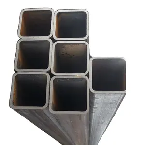 10*10 sampai 100*100 furnitur besi tabung logam berongga persegi/Profil pipa pabrik langsung