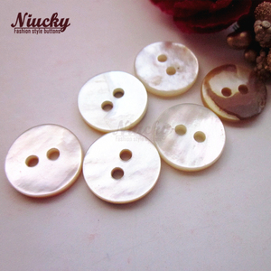 Mua Sắm Trực Tuyến Bán Lẻ Cổ Điển 10Mm-12.7Mm 2 Lỗ Trắng Lau Vỏ Áo Sơ Mi Nút Chất Lượng Tuyệt vời Vỏ Biển Nút Bán Buôn - Product Image 4