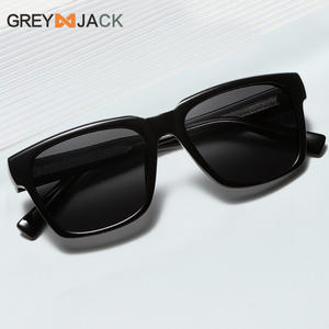 Lunettes de soleil unisexes K025 TR90, verres polarisés TAC UV400, monture grise, pour la conduite, les voyages, le cyclisme et la mode. - Product Image 5