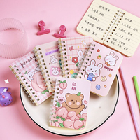 Mini Libretas de Dibujos Animados Lindos, Cuaderno Pequeño de Bolsillo, Bloc de Notas, Diario Portátil, Libro de Notas, Libros de Memos, Bloc de Notas de Mini Diario