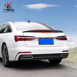 <b>Car</b> Rear Spoiler <b>For</b> A6 A6L C8 2019 2020 2021 2022 2023 Body Kit Carbon Fiber Splitter <b>Diffuser</b> Tail Wing Back Trunk Accessory - Product Image 5