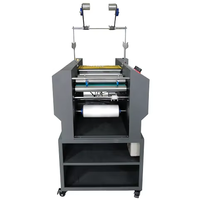 SMFM390GPro A3 Machine à plastifier entièrement automatique à aspiration d'air double face 400g de papier avec fonction de coupe automatique et de superposition automatique