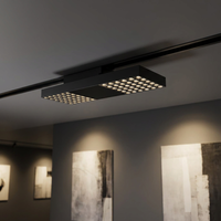 Lampu Panel Linear LED COB Flat untuk Rel 2700K-5000K RA80 RA90 CRI95 Dapat Diredupkan