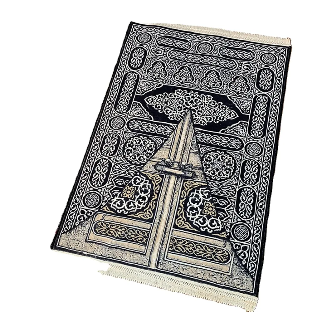 Tapis de prière musulman au design personnalisé Tapis de prière en gros au design personnalisé Tapis de prière turc musulman