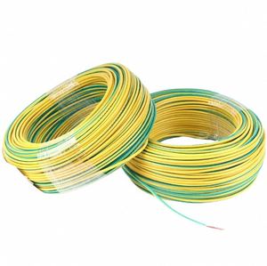 Câble de terre flexible à âme unique en cuivre nu 6mm 10mm avec <span class=keywords><strong>isolation</strong></span> solide en PVC - Product Image 3