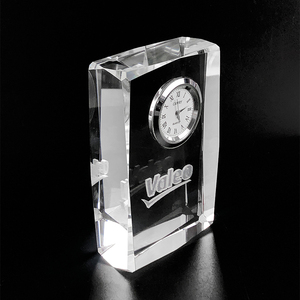 Reloj con grabado láser 3d 2d, grabado en blanco, foto, cristal, personalizado, para escritorio, regalo de decoración - Product Image 2