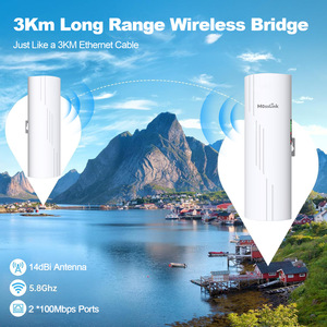 AP540 Puente Inalámbrico Punto a Punto de 3 km, 58 GHz, RJ45, <span class=keywords><strong>300</strong></span> <span class=keywords><strong>Mbps</strong></span> de Rendimiento, Compatible con Alimentación PoE DC, Aplicaciones Exteriores Remotas - Product Image 4