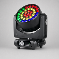 Projecteur LED DMX512 37W à tête mobile Spot Beam Wash pour DJ, club, concert, événement